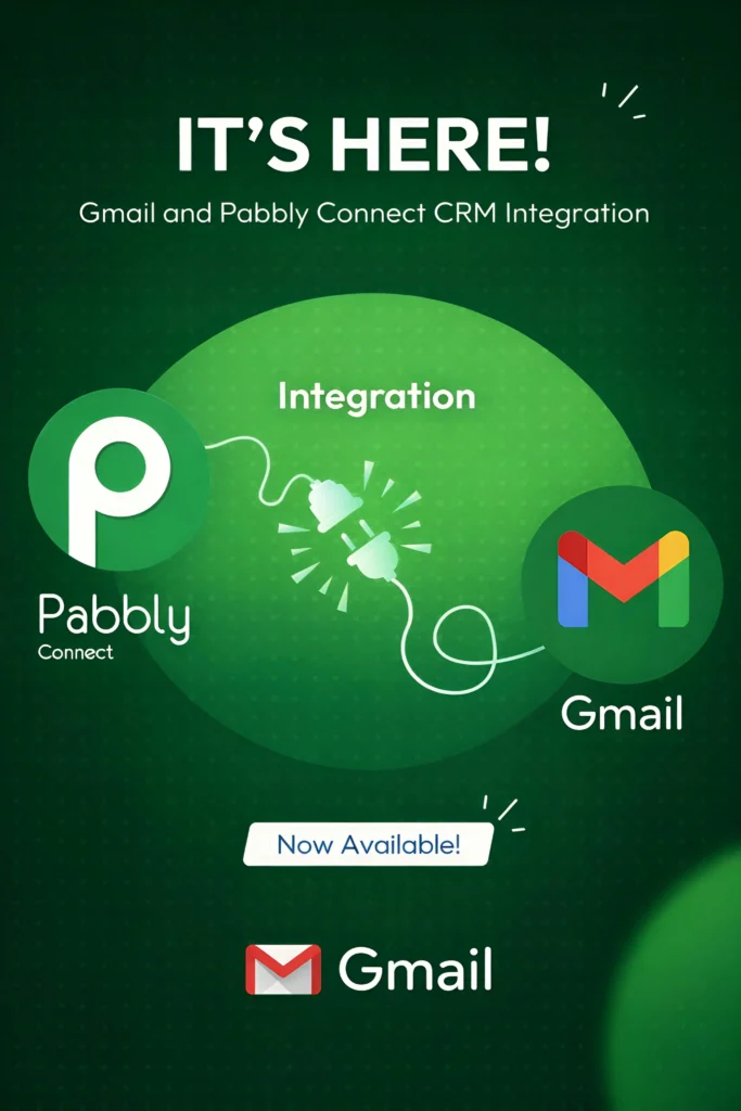 Pabbly Connect and Gmail workflow automation for business process automation